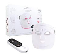 STYLPRO Wavelength LED face mask - soin de la peau avec lumière rouge, bleue et infrarouge pour combattre les rides et les impuretés. Flexible, rechargeable, facile à utiliser