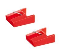 Stylus de remplacement pour le lecteur de disques à aiguilles de platine en 2 packs pour ION ICT04RS-IONTTUSB10, ITTCD10, LPDock, LP2CD, LP2Flash