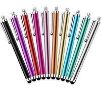 Stylus for all universal touch screen devices, your touch experience with the 10-pack high-precision capacitive stylus pen