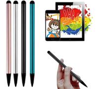 Stylus for mobile phones, capacitive stylus with double head, 4 compatible with computers, mobile phones, tablets, etc.
