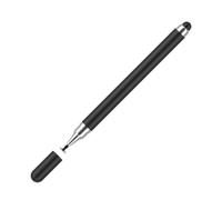 Stylus Pen Dual Head Touch Screen Pen for Tablet Phone | Durable plastic stylus with dual head design for precise drawing and note taking designed for all touch devices Black