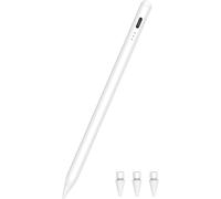 Stylus Pen for iPad (10 Mins Rapid Charging), Magnetic Pencil for iPad with Palm Rejection and Tilt Sensitivity, Professional Stylus for iPad 6-10, Mini 5-6, Air 3-5, Pro 11 Inch 1-4, 12 Inch 3-6