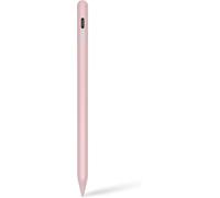 Stylus Pen for iPad, 5min Fast Charge Pencil for iPad/Pro/Air/Min 2018-2024, Pen for iPad with Tilt Sensitive& Palm Rejection& Magnetic for Professional Drawing, Writing, Working (Pink)