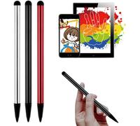 Stylus Touch Screen Stylus Resistive Tablet Stylus Resistive Mobile Phone Stylus Resistive Resistance Capacitor Stylus Dual Use, Compatible With All Electronic Devices (3 Pieces)