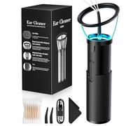 STYNGT Élimination du cérumen - Nettoyeur d'oreille sûr et rechargeable avec 4 modes de pression - Kit de nettoyage des oreilles électrique avec USB IPX6 - Outil de retrait de cérumen résistant à