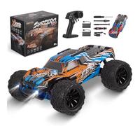 STYPLZ Voiture Télécommandée,1:18 Étanche ESC 4x4 40+ km/h,2 Batteries 1500mAh et 2 Coques de Voiture, Rc Car Tout Terrain pour Garçon et Homme(9501E)