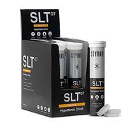 STYRKR Electrolytes Lot de 6 paquets de 12 comprimés d'hydratation 1000 mg par portion 4 fois plus sels utilisés par les athlètes d'endurance Formule avancée Quad-Blend SLT07 12 x par tube