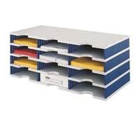 styro 1554416 Unité de base pour machine de tri postal DIN C4 Nombre de tiroirs: 12