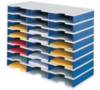 styro styro module de base styrodoc trio, 24 compartiments, noir G