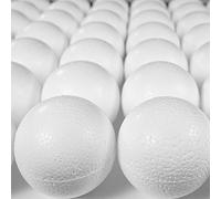 Styropor A030503 Lot de 30 boules 50 mm EPS Blanc 5 cm