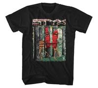 Styx The Grand Illusion Album Cover Men's T Shirt Rock Music Concert Merch