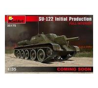 Su-122 (initial Production)w/full Interi - 1:35e - Miniart G
