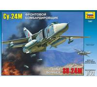 Su-24M Cy-24M Soviet Avant Bomber Avion Plastique Kit 1:72 Model Zvezda