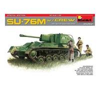 Su-76m W/crew Special Edition - 1:35e - Miniart G