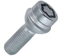 McGard Set de boulons antivol 28023SU M12x1.50 — Rond conique 39.9mm, tête 17mm, argenté
