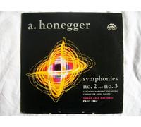 SUA 10143 Honegger Symphonies 2/3 Czech Philharmonic Serge Baudo LP