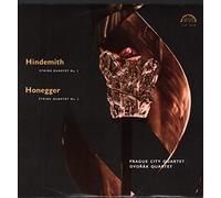 SUA 10449 PRAGE CITY/DVORAK QUARTET Hindemith/Honeggar String Quartets