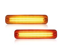 SUAGFW Clignotant Miroir Porte Lot De 2 Feux Stationnement Avant À LED Dynamiques Avec Clignotants Latéraux Et Position Pour Subaru Pour Impreza 1993-1998(Amber)