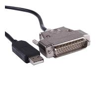 Suamdoen Convertisseur série USB vers DB25 mâle Apdater Null Modem Crossover Câble FT231XS Pilote Programmation pour imprimante Epson TM-T88V