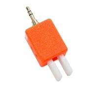 Suammiitstrieadea Bouton Morsecode CW avec double palette, doigt réglable, orange, 24 x 31 x 19 mm, 24 x 31 x 19 mm