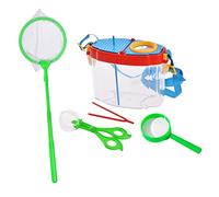 Suammiitstrieadea Bug Viewer Explorer en plein air libellule bug boîtes pour enfants garçons et filles C boîte d'observation des insectes sac filet