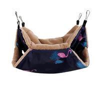 Suammiitstrieadea Hamster Furet Rat Écureuil Hamac à suspendre pour hamster furet 20 x 20 cm Bleu marine