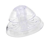 Suammiitstrieadea Piège à escargots avec appât pour aquarium, poissons tropicaux ou d'eau froide, S, blanc transparent, 6 x 4 cm