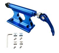 Suammiitstrieadea Support de fixation pour fourche avant de vélo VTT - En alliage d'aluminium - Support de support de stationnement - Bleu