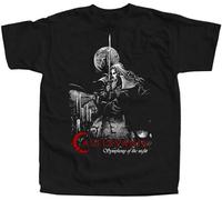 SUAN MEI ROU Castlevania Symphony of The Night Alucard T Shirt Funny Black S