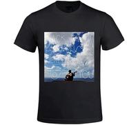 SUAN MEI ROU Jack Johnson from Here to Now to You Summer T Shirts for Men Round Neck Black S