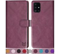 SUANPOT pour Samsung Galaxy A51 5G (version non 4G) avec RFID Blocking Le cuir Wallet Case Card Carte de carte Flip Flio Livre T l phone Case Sho