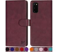 Suanpot pour Samsung Galaxy S20 6.2 """" (UTRA non S20 + / S20) avec RFID Blocking Wallet Case Credit Card Carte Flip Flio Livre Case de t l phone