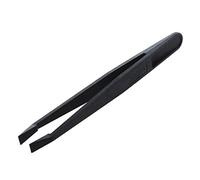 SuanQ Outil manuel plastique Noir Pince a epiler plat pointe anti-statiques
