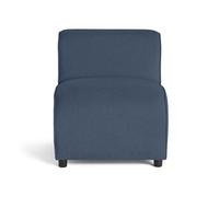 Suaro - Module d'assise en tissu texturé - Bleu