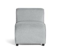 Suaro - Module d'assise en tissu texturé - Gris