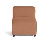 Suaro - Module d'assise en tissu texturé - Terracotta