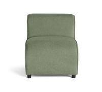 Suaro - Module d'assise en tissu texturé - Vert