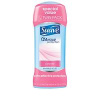Suave Lot de 2 déodorants anti-transpirants en poudre solide invisible 24 heures 147,4 g