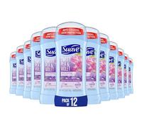 Suave Naturals Antitranspirant et déodorant, invisible solide, pois de senteur et violette, étui (bâtonnets de 170 g)