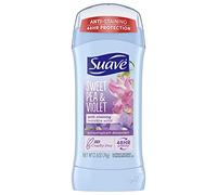 Suave Stick de déodorant anti-transpirant à application invisible - Parfum de pois de senteur et de violette - 75 g
