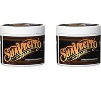 Pommade Suavecito Original Hold, Pommade à Tenue Moyenne Pour Hommes, Cire à Base d'Eau d'un Éclat Moyen, 4oz/113g x 2