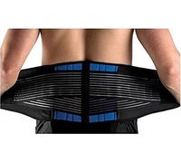 SUAVER Ceinture en néoprène deluxe pour Support Lombaire, Soutien au bas du dos, Posture correctrice Prévention des Blessures et Soulagement de la Douleur (XXXXXL: 54-58")