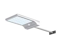 SUAVER Lampe Solaire Extérieur avec Detecteur de Mouvement, Étanche 48LEDs Lumiere Solaire Éclairage mural d'extérieur 3 Modes Projecteur Solaire Eclairage Lumiere Applique (Blanc-1)