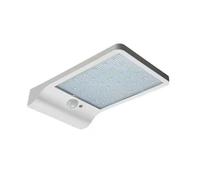 SUAVER Lampe Solaire Extérieur avec Detecteur de Mouvement, Étanche 48LEDs Lumiere Solaire Éclairage mural d'extérieur 3 Modes Projecteur Solaire Eclairage Lumiere Applique (Blanc)
