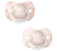 -Suavinex 2 Sucettes SX Pro 0-6 Mois (Modèle : Rose)