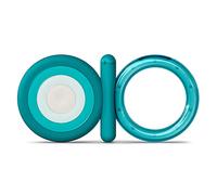 Suavinex, Anneau de Dentition en Silicone, pour Bébés +4 Mois. Anneau de Dentition Réfrigérant. Souple et Léger. Papillon, Bleu