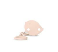 Suavinex, Attache Sucette, Accroche Tétine pour Bébé, Attache Clip avec Pince, Plaque en Forme de Petit Oiseau. Pour Bébés +0 Mois, Convient aux Nouveau-Nés, Birdies Rose