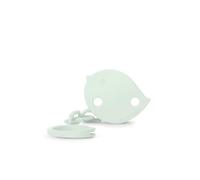 Suavinex, Attache Sucette, Accroche Tétine pour Bébé, Attache Clip avec Pince, Plaque en Forme de Petit Oiseau. Pour Bébés +0 Mois, Convient aux Nouveau-Nés, Birdies Vert