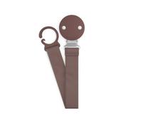 Suavinex, Attache Sucette Tissu pour Bébé, Accroche Tétine Zero Zero, Deep