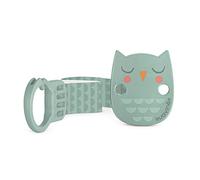 Suavinex, Attache Sucettes avec Ruban. Chaîne de Sucette avec Ruban Textile, avec un Design Double Face. +0 Mois. Bonhomia Vert